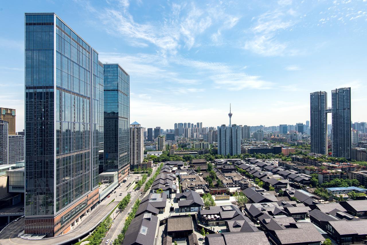 Chengdu Cloud Service Apartment Chunxi Taikoo Branch Exteriér fotografie