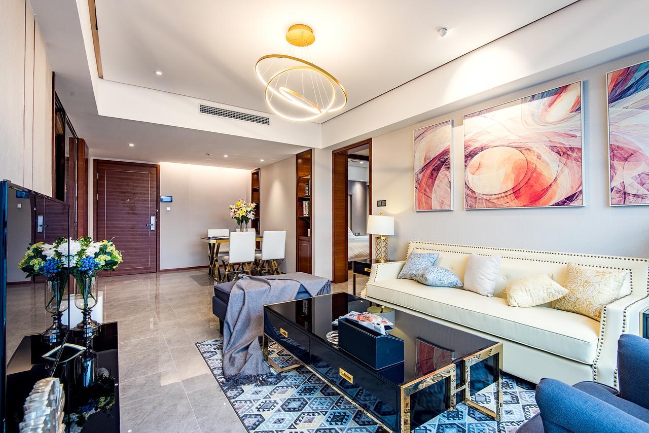 Chengdu Cloud Service Apartment Chunxi Taikoo Branch Exteriér fotografie