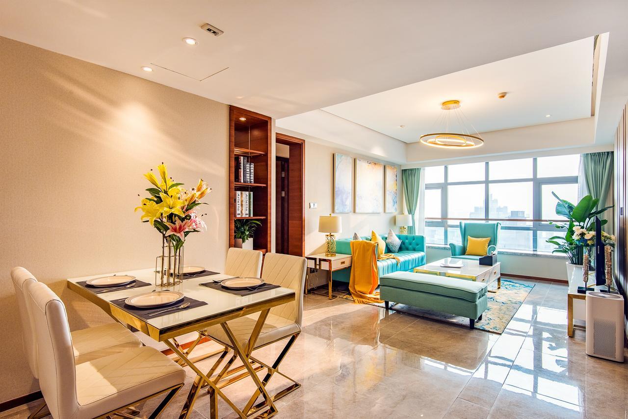 Chengdu Cloud Service Apartment Chunxi Taikoo Branch Exteriér fotografie