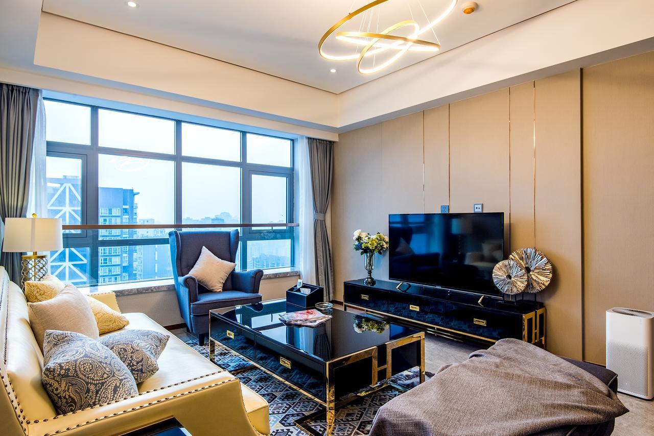 Chengdu Cloud Service Apartment Chunxi Taikoo Branch Exteriér fotografie