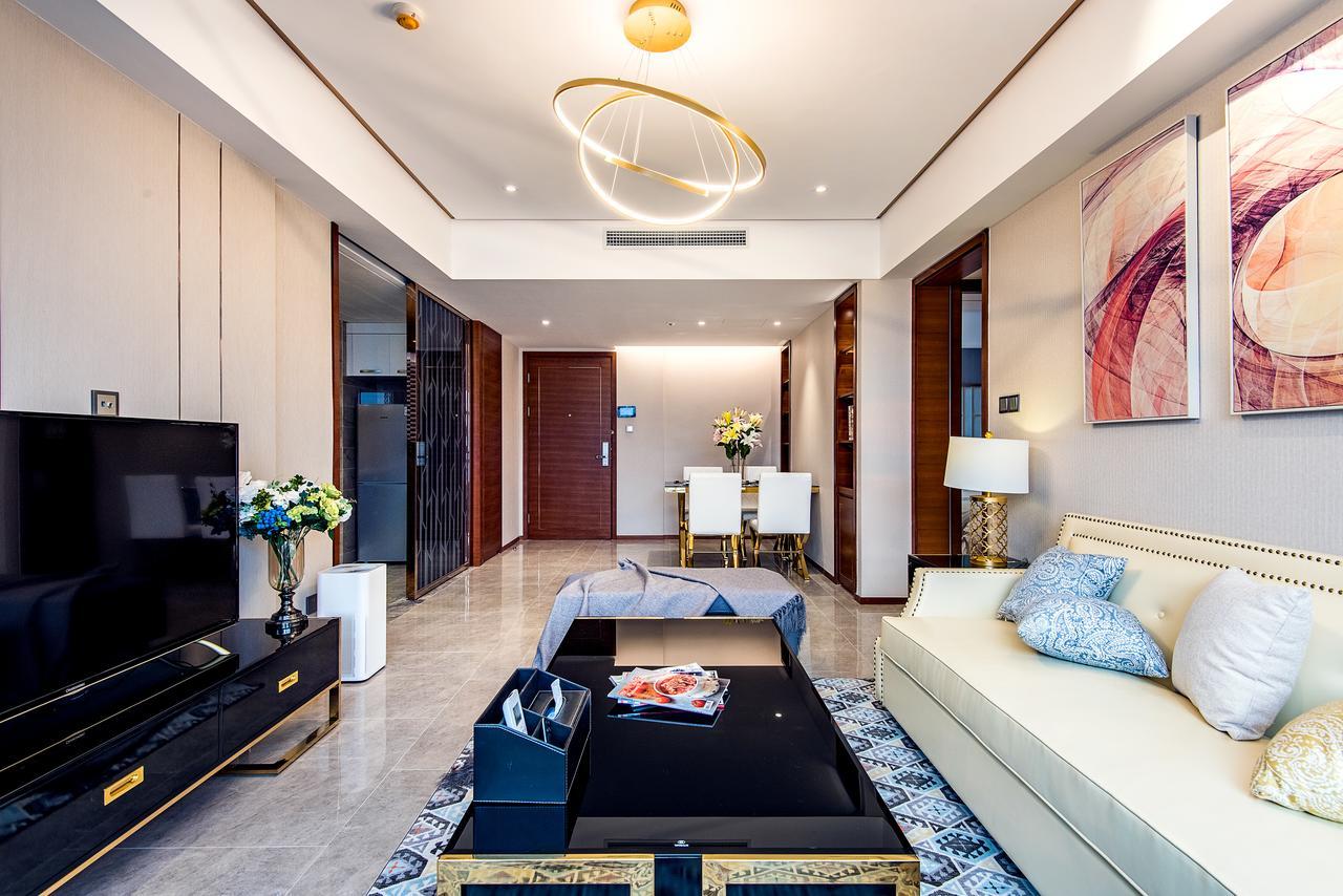 Chengdu Cloud Service Apartment Chunxi Taikoo Branch Exteriér fotografie