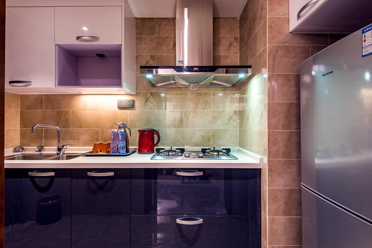 Chengdu Cloud Service Apartment Chunxi Taikoo Branch Exteriér fotografie