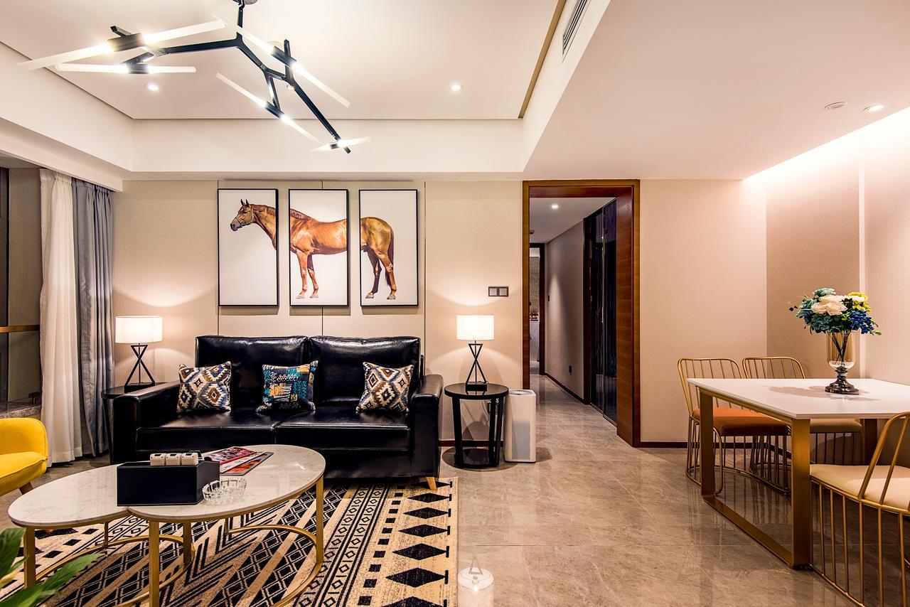 Chengdu Cloud Service Apartment Chunxi Taikoo Branch Exteriér fotografie