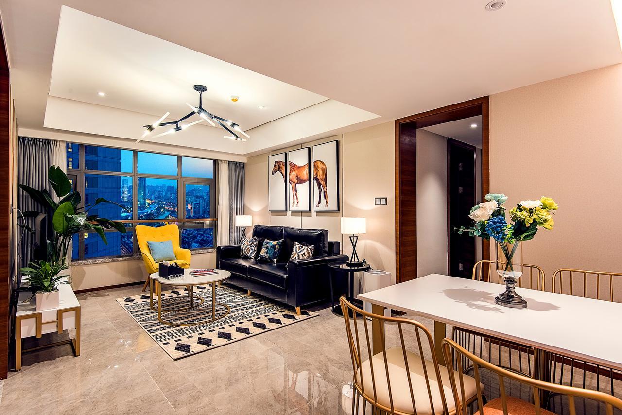 Chengdu Cloud Service Apartment Chunxi Taikoo Branch Exteriér fotografie