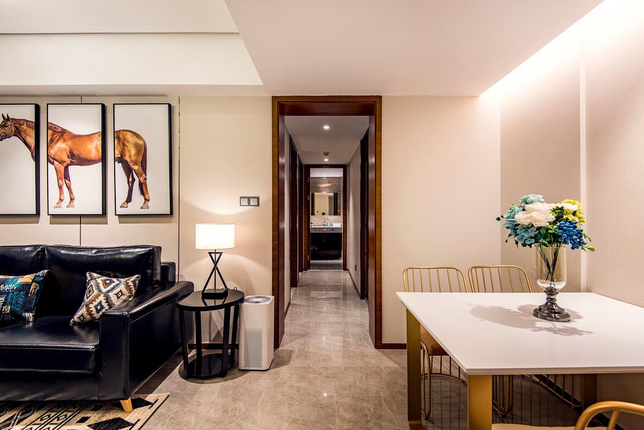 Chengdu Cloud Service Apartment Chunxi Taikoo Branch Exteriér fotografie
