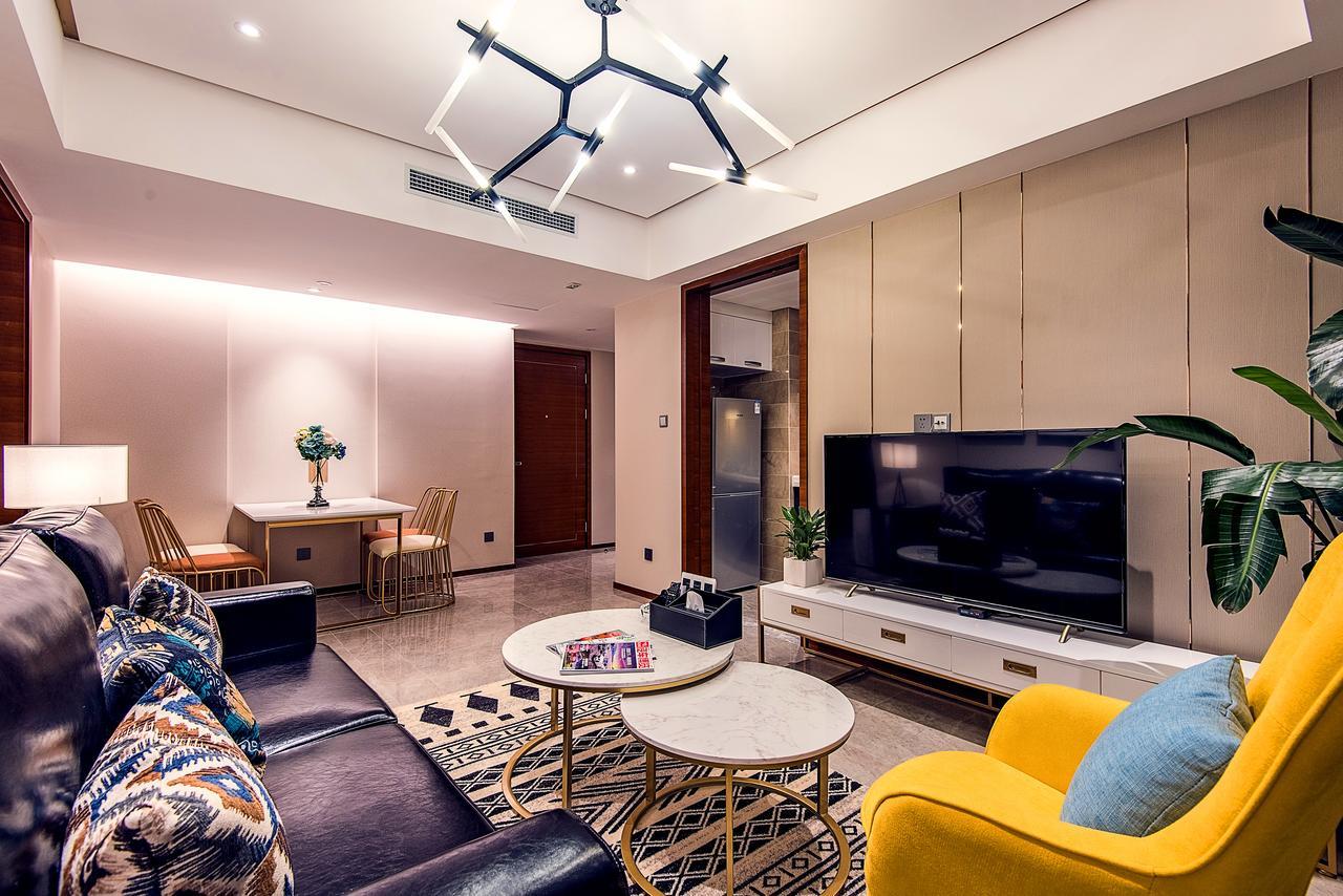 Chengdu Cloud Service Apartment Chunxi Taikoo Branch Exteriér fotografie