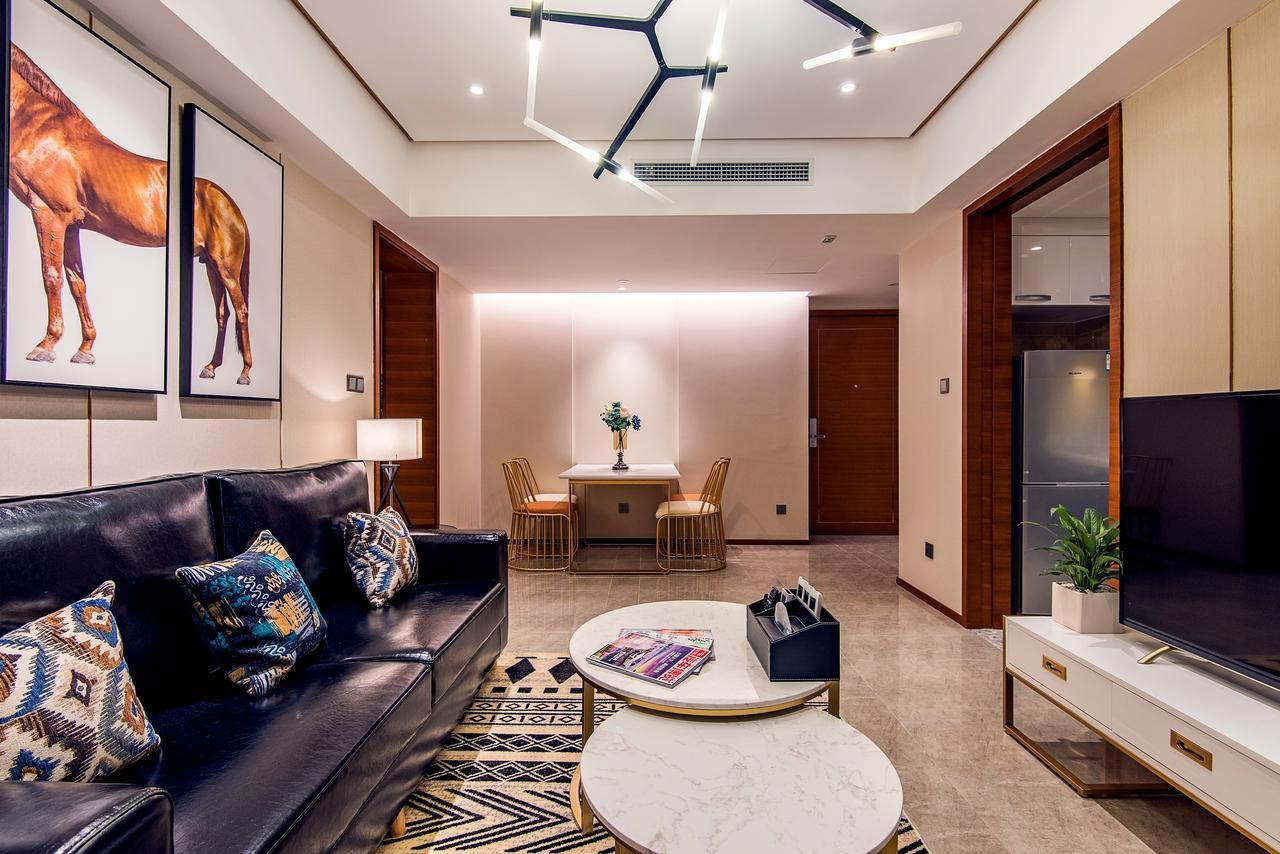 Chengdu Cloud Service Apartment Chunxi Taikoo Branch Exteriér fotografie