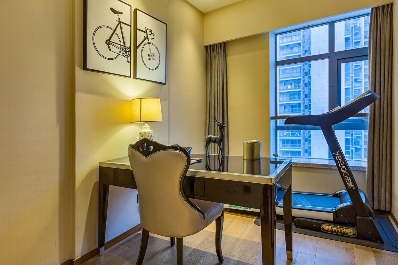 Chengdu Cloud Service Apartment Chunxi Taikoo Branch Exteriér fotografie
