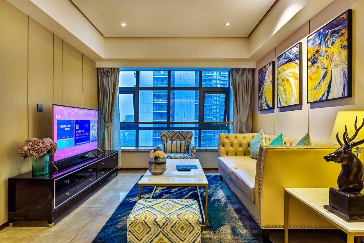Chengdu Cloud Service Apartment Chunxi Taikoo Branch Exteriér fotografie